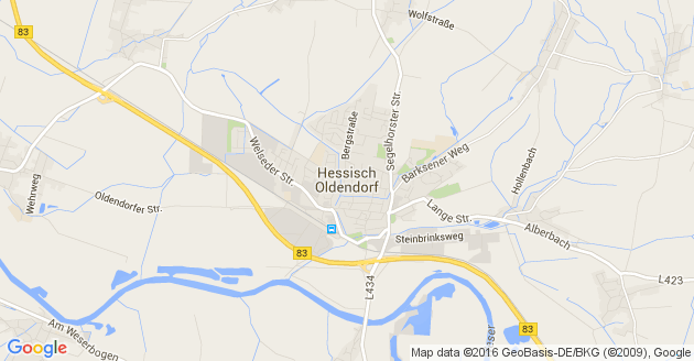 Karte Hessisch Oldendorf