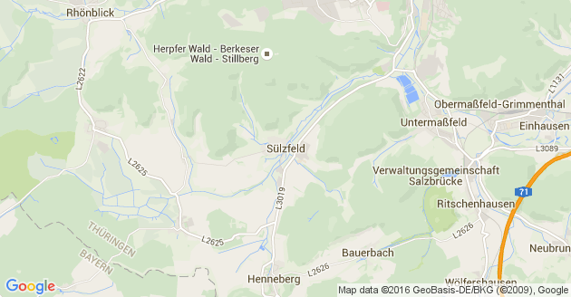 Karte Sülzfeld