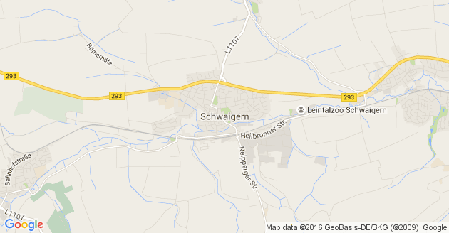 Karte Schwaigern