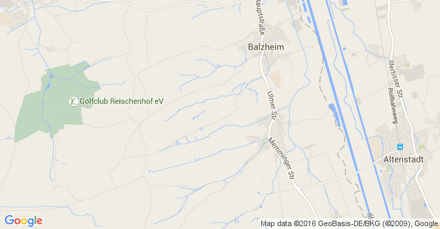 Karte Buch bei Illertissen