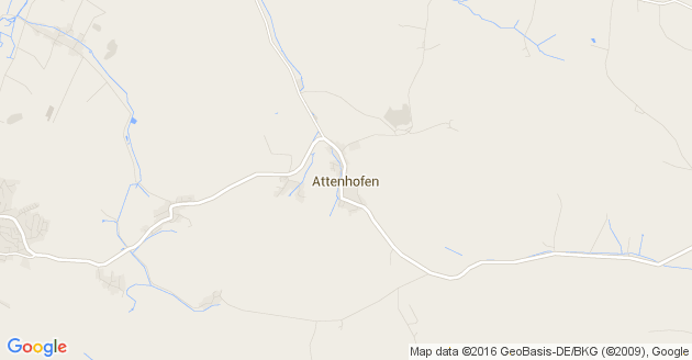 Karte Attenhofen