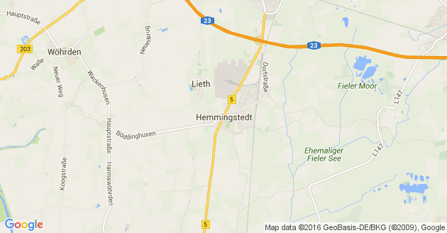 Karte Hemmingstedt