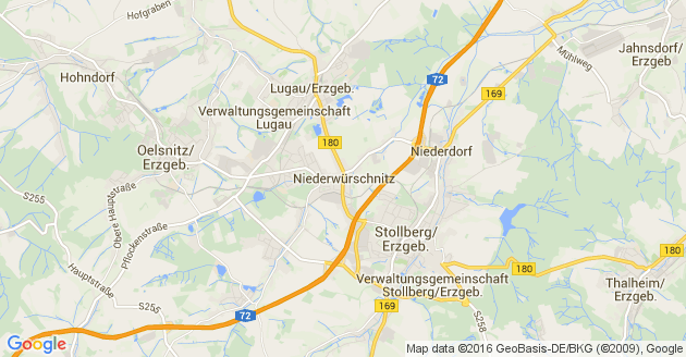 Karte Niederwürschnitz