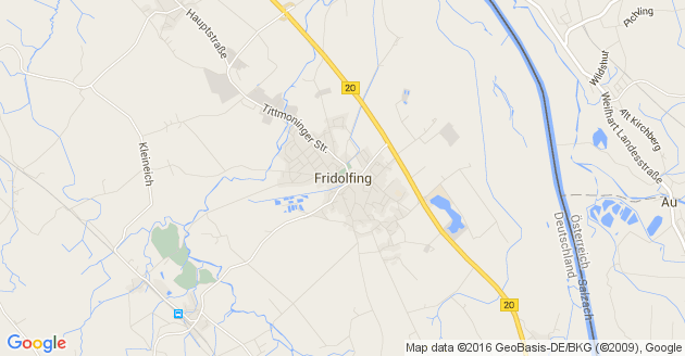 Karte Fridolfing