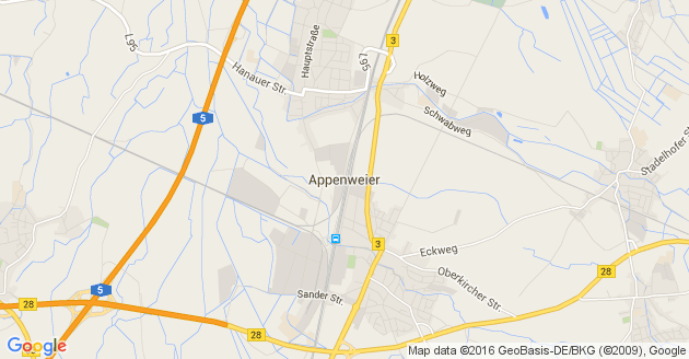 Karte Appenweier