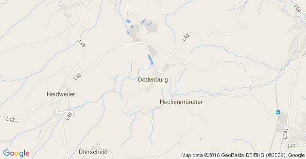 Karte Dodenburg