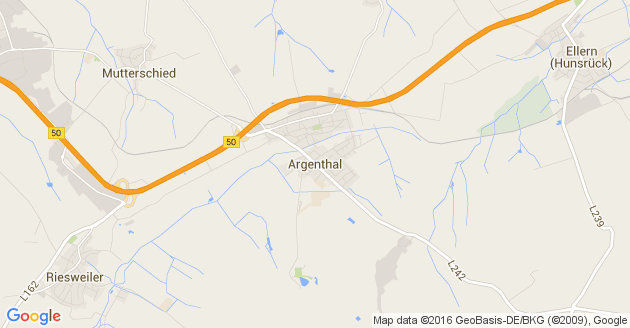 Karte Argenthal