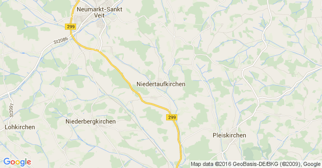 Karte Niedertaufkirchen