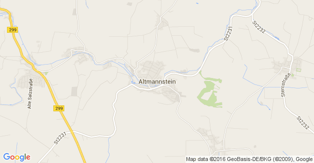 Karte Altmannstein